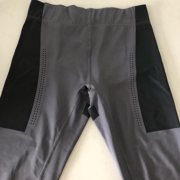 Adidas X Stella Mccartney Women`s Granite Lycra Fitsense Legging - Picture 7 of 15